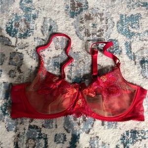 Honey Birdette Christine Red Bra